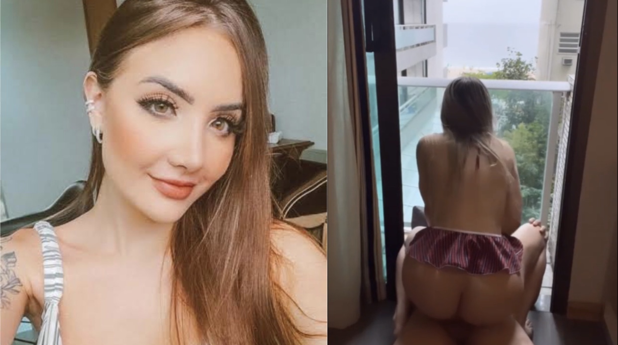 Aline Faria pagou um boquete e deixou o pau melado para depois sentar  gostoso. - pornocaseiros.com