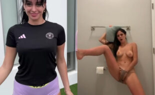 Tiktoker Camila Araujo no ponto de foder gostoso se masturbando toda aberta